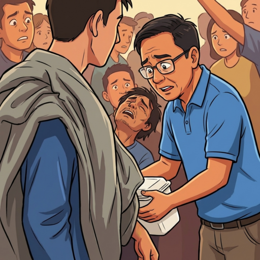 Jeepney driver na naghihintay ng cash ayuda sa Q.C., hinimatay at isinugod sa ospital