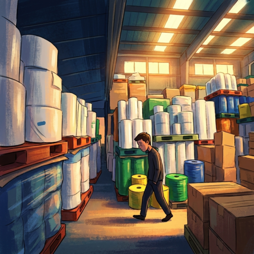 Did Middle East conflict lead to trash bag theft in Korea?