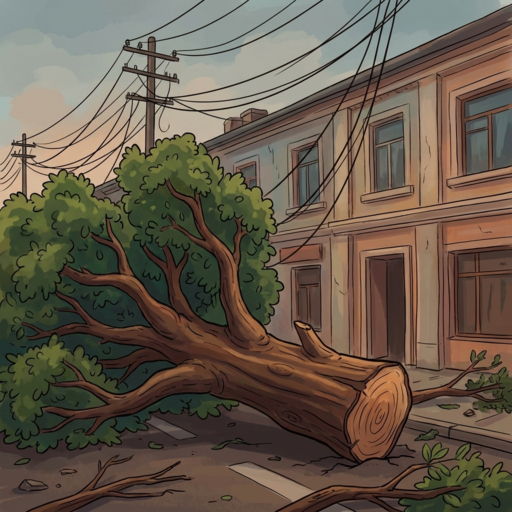 Rider killed by fallen acacia tree in Muntinlupa