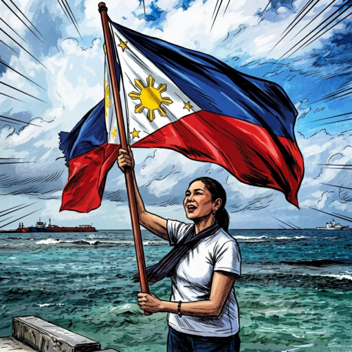 Philippine senator calls out China in visit to disputed island, vows aid