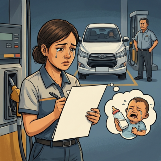 MPV driver, tumakas matapos magpa-full tank; higit P5k na diesel, pump attendant ang magbabayad