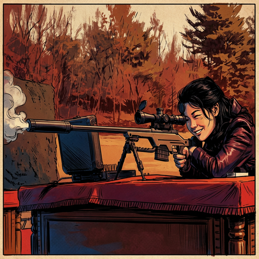 North Korea unveils image of leader's daughter firing rifle