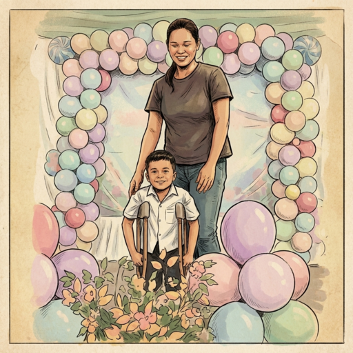 5-anyos na batang naka-saklay, hinangaan matapos umakyat ng stage para tanggapin ang mga medalya