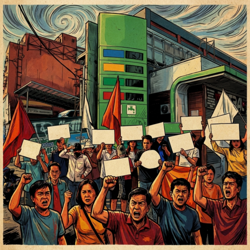 Protest over fuel hike erupts in Quezon City