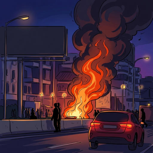 At least seven killed in Israeli strikes in Beirut area, Lebanon says